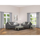  Minhas Furniture Stationary Fabric Sofa AB1010PS-01 IMAGE 2