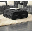  Minhas Furniture Naples Fabric Ottoman NAPLES-05 IMAGE 1