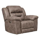  Manufacturer Color_Fossil  Motion Type_Power  -- Stoneland 3990598 Power Rocker Recliner IMAGE 2