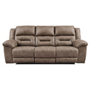  Manufacturer Color_Fossil  Motion Type_Power Recline  -- Stoneland 3990587 Reclining Power Sofa IMAGE 1