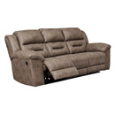  Manufacturer Color_Fossil  Motion Type_Reclining  -- Stoneland 3990588 Reclining Sofa IMAGE 2