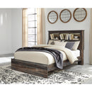  Size_Queen  -- Signature Design by Ashley Drystan Bookcase Bed IMAGE 2
