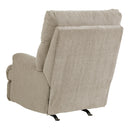  Manufacturer Color_Dusk  -- Signature Design by Ashley Man Fort Rocker Fabric Recliner IMAGE 3