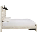  Size_King -- Cambeck B192B31 King Panel Bed with 2 Storage Drawers IMAGE 4