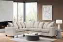 6086 2 Piece Sectional Fabric Sectional