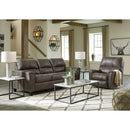  Manufacturer Color_Smoke -- Signature Design by Ashley Navi Rocker Leather Look Recliner IMAGE 10