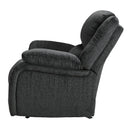  Motion Type_Manual -- Signature Design by Ashley Draycoll Rocker Fabric Recliner IMAGE 4