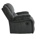  Motion Type_Manual -- Signature Design by Ashley Draycoll Rocker Fabric Recliner IMAGE 5