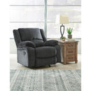  Motion Type_Manual -- Signature Design by Ashley Draycoll Rocker Fabric Recliner IMAGE 7