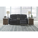  Motion Type_Power Recline -- Draycoll 7650496 Double Reclining Power Loveseat with Console IMAGE 4