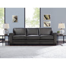  Amax Leather Chatsworth 9927-30-5858 Sofa - Concord Ash IMAGE 2
