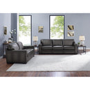  Amax Leather Chatsworth 9927-30-5858 Sofa - Concord Ash IMAGE 3