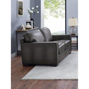  Amax Leather Chatsworth 9927-20-5858 Loveseat - Concord Ash IMAGE 2