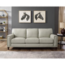  Amax Leather Harper 6982-30-2515 Sofa - Bedford Ice IMAGE 2