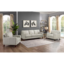  Amax Leather Harper 6982-30-2515 Sofa - Bedford Ice IMAGE 4