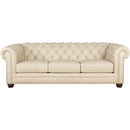  Amax Leather Kennedy 9818-30-2135 Sofa - Belmont Vanilla IMAGE 1