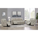  Amax Leather Tyler 6829-30P-2515 Power Reclining Sofa - Berdford Ice IMAGE 2