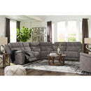  Manufacturer Color_Slate -- Signature Design by Ashley Next Gen DuraPella Power Leather Look Recliner IMAGE 12