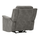  Manufacturer Color_Slate -- Signature Design by Ashley Next Gen DuraPella Power Leather Look Recliner IMAGE 5