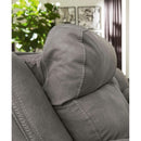  Manufacturer Color_Slate -- Signature Design by Ashley Next Gen DuraPella Power Leather Look Recliner IMAGE 8
