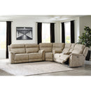  Manufacturer Color_Sand -- Next-Gen DuraPella 5930218 Power Reclining Loveseat with Console and Adjustable Headrest IMAGE 16