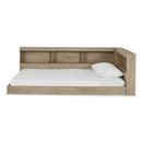  Size_Twin  -- Signature Design by Ashley Oliah Bookcase Bed with Storage IMAGE 2