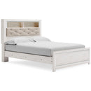  Size_Queen  -- Signature Design by Ashley Altyra Bookcase Bed IMAGE 1