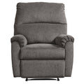  Manufacturer Color_Grey -- Signature Design by Ashley Nerviano Fabric Recliner with Wall Recline IMAGE 1