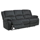  Motion Type_Power Recline  -- Signature Design by Ashley Draycoll Reclining Fabric Sofa IMAGE 3