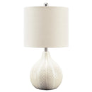 Signature Design by Ashley Rainermen L180024 Ceramic Table Lamp IMAGE 1
