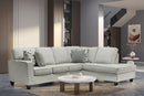 6930 COPPET SILVER *Canadian Made Sectional- IN-STOCK