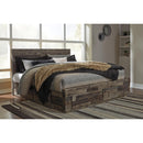  Size_Queen  -- Benchcraft Derekson Panel Bed with Storage IMAGE 2
