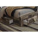  Size_Queen  -- Benchcraft Derekson Panel Bed with Storage IMAGE 4