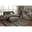  Size_Queen  -- Benchcraft Derekson Panel Bed with Storage IMAGE 5