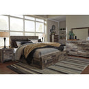  Size_Queen  -- Benchcraft Derekson Panel Bed with Storage IMAGE 6