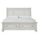  Size_Queen  -- Signature Design by Ashley Robbinsdale Sleigh Bed with Storage IMAGE 2