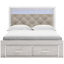  Size_Queen  -- Signature Design by Ashley Altyra Upholstered Panel Bed with Storage IMAGE 2