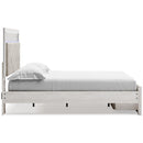  Size_Queen  -- Signature Design by Ashley Altyra Upholstered Panel Bed with Storage IMAGE 3