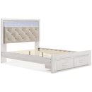  Size_Queen  -- Signature Design by Ashley Altyra Upholstered Panel Bed with Storage IMAGE 4