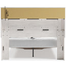  Size_Queen  -- Signature Design by Ashley Altyra Upholstered Bookcase Bed with Storage IMAGE 4