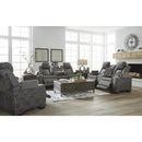  Manufacturer Color_Slate -- Next-Gen DuraPella 2200418 Power Reclining Loveseat with Console and Adjustable Headrest IMAGE 15