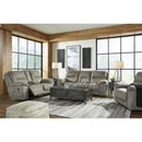  Motion Type_Reclining -- Signature Design by Ashley Next Gen Gaucho Reclining Leather Look Loveseat with Console IMAGE 10