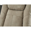  Manufacturer Color_Sand -- Signature Design by Ashley Next Gen DuraPella Power Leather Look Recliner IMAGE 10