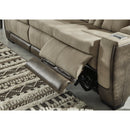  Manufacturer Color_Sand -- Signature Design by Ashley Next Gen DuraPella Power Leather Look Recliner IMAGE 7