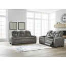  Manufacturer Color_Slate -- Next-Gen DuraPella 2200415 Power Reclining Sofa with Adjustable Headrest IMAGE 13