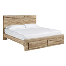  Size_King  -- Signature Design by Ashley Hyanna Panel Bed with Storage IMAGE 1