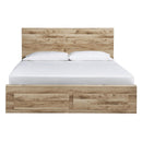  Size_King  -- Signature Design by Ashley Hyanna Panel Bed with Storage IMAGE 2
