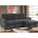  Minhas Furniture Casper Fabric Sleeper Sectional CASPER-03 IMAGE 2