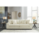  Manufacturer Color_Ivory  -- Signature Design by Ashley Lindyn Fabric 2 pc Sectional IMAGE 2