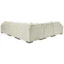  Manufacturer Color_Ivory  -- Signature Design by Ashley Lindyn Fabric 5 pc Sectional IMAGE 2